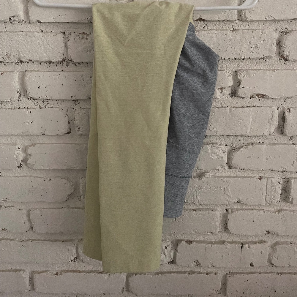 Outdoor voices color block leggings